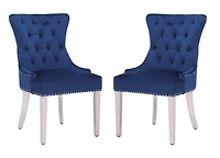 Plata Import Chairus Chair in Blue - Set 2