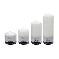 Mainstays Unscented 3" White Pillar Candle, 2.8"Dia x 3"H