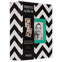 Album de photos Pinnacle Frames à motif de chevron à 2 photos par page