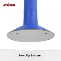 Wiggle Stool, 12–18 in, Blue