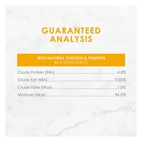 Fancy Feast Savoury Purée Naturals with Natural Chicken & Pumpkin, Cat Treats 40 g