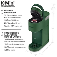 Cafetière une tasse à la fois Keurig K-Mini