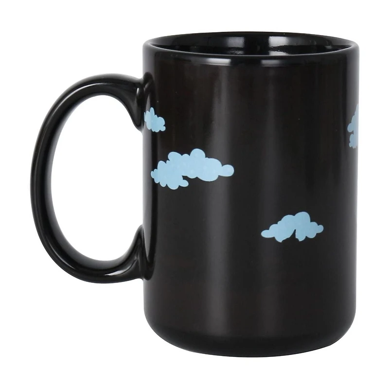 HOLIDAY TIME 440 ML GRES GRANDE TASSE <br>MODÈLE DE CHANGEMENT ACTIF À LA CHALEUR