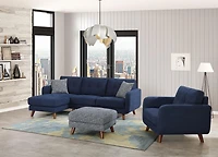 Topline Home Furnishings Pouf à rangement