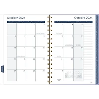 Mead Purple Rose Small Weekly/Monthly Planner, Planner