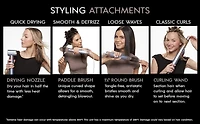InfinitiPro by Conair DigitalAIRE Wet-to-Dry Hot Air Multi Styler with Styling Technology, Multi head dryer & styler