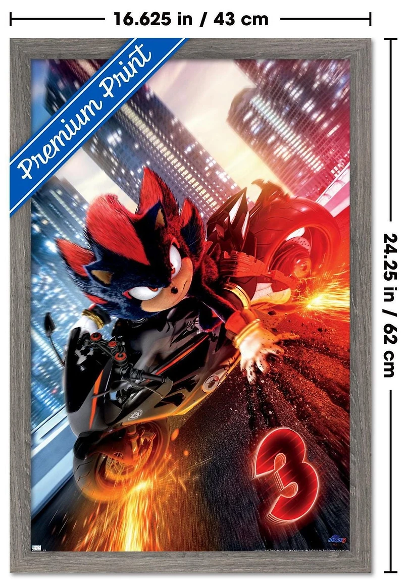 Sonic the Hedgehog 3 - Feuille de route de Shadow Motorcycle
