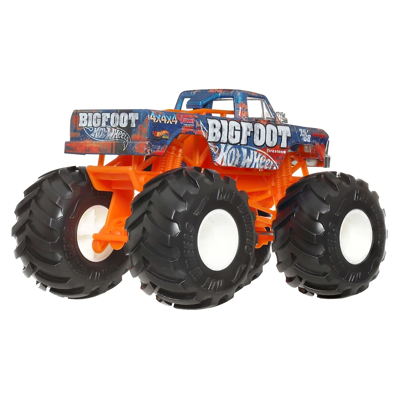 Hot Wheels Monster Trucks Camion surdimensionné Échelle1:24