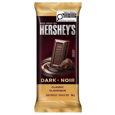 HERSHEY'S Signature Dark Classic Bar 100g, HSY Dark Classic