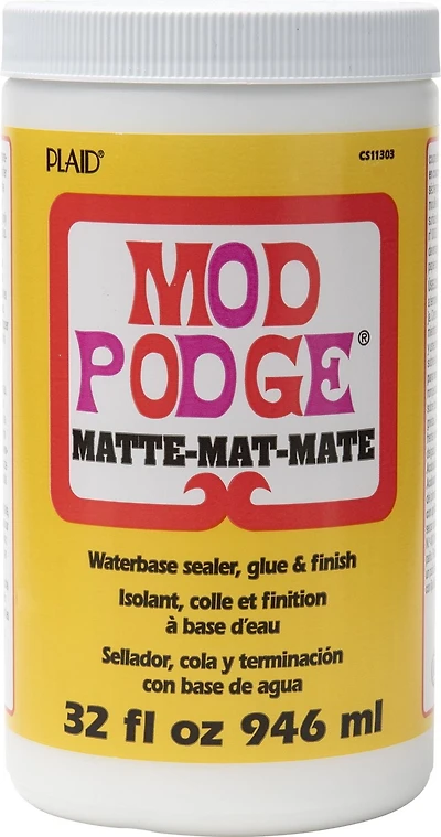 Mod Podge 944 ml mat Colle, scellant et finition