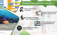 Coding for Kids - Learn Block Coding with Scratch Course Age 8+ [Digital Download]