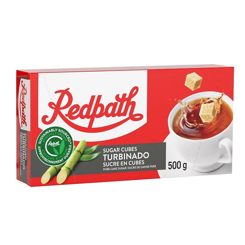 Redpath Turbinado Sugar Cubes, 500 g