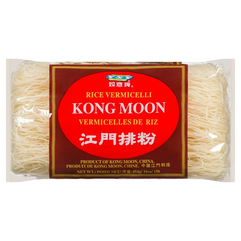 Kongmoon rice vermicelli KONGMOON RIZ VERMICELLI 454 g