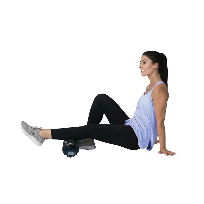 GoZone 24" Body Roller – Black, With multi-textured surface