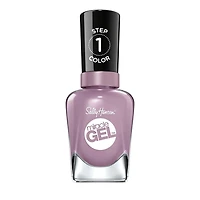 Sally Hansen Miracle Gel, vernis à ongles en gel, vernis à ongles résistant à l'écaillage, dure jusqu'à 8 jours Réussissez une manucure* qui dure jusqu’à 8 jours depuis le confort de votre domicile grâce au Sally Hansen Miracle Gel™. Notre vernis à ongles simili-gel 100 % végétalien vous donne des résultats de qualité professionnelle en 2 étapes simples (vernis + couche de finition)