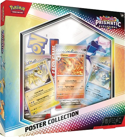 Pokémon TCG: Scarlet & Violet—Prismatic Evolutions Poster Collection