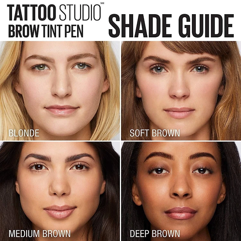 Maybelline New York Tattoo Studio®, Crayon Teinture Pour Sourcils, 1 mL 1 ml