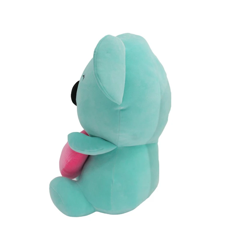 WAY TO CELEBTATE VALENTINE 15" PLUSH ANIMAL WITH HEART-BLUE COALA