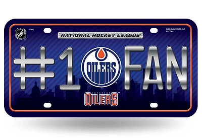 Plaque d’immatriculation NHL Oilers d’Edmonton