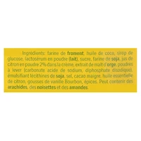 Loacker Quadratini Biscuits cuits au four de la taille d'une bouchée au citron et aux gaufrettes 250GR 250 GR