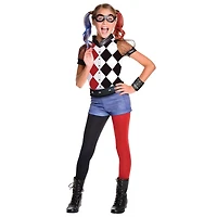DC Superhero Girls Harley Quinn Déguisement de luxe pour fille