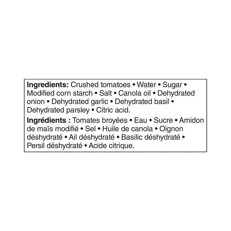 Great Value Original Pasta Sauce, 680 mL