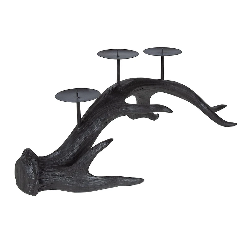 Canadiana Antler Candle Holder