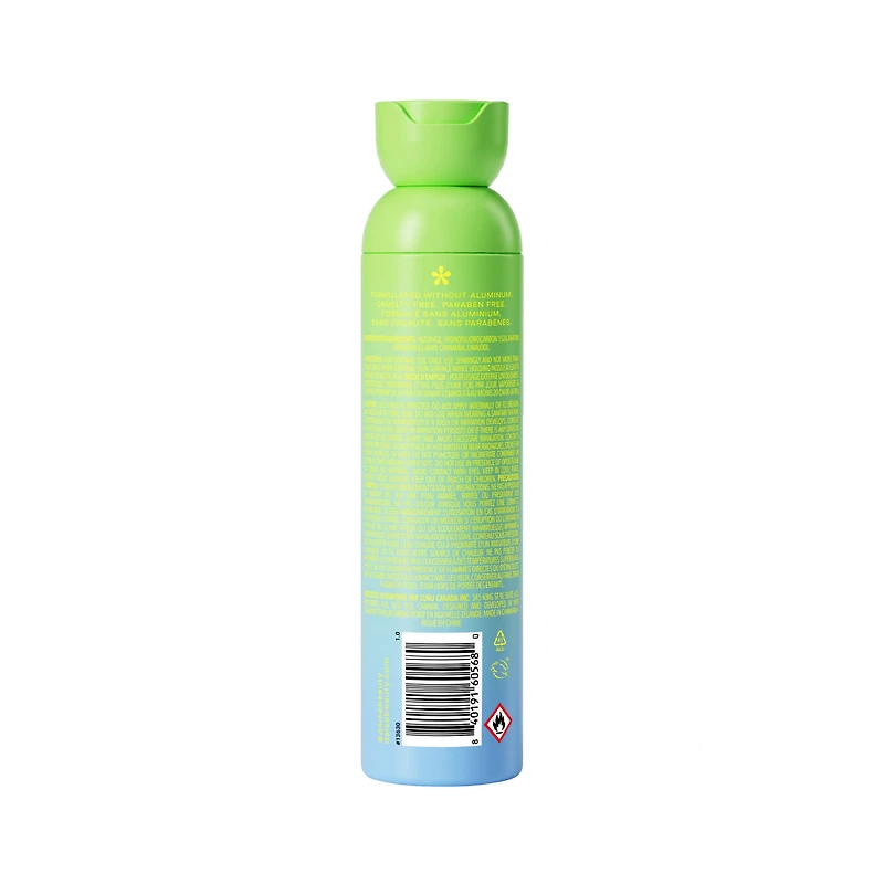 DAISE Spray et déodorant pour tout le corps Happy Daise en raisin et ambre pour une fraîcheur de 24 heures, 3.5 oz/120 mL