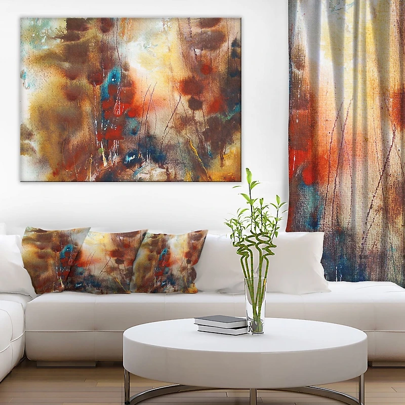 Impression sur toile « Artistic Brown » Design Art