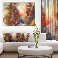 Impression sur toile « Artistic Brown » Design Art