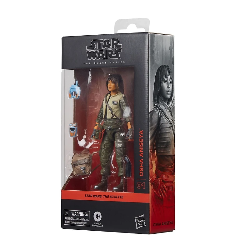 Star Wars The Black Series Osha Aniseya Collectible Action Figure (6”)