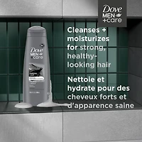 Dove Men Care Charcoal + Clay Shampoo, 355 ml Shampoo