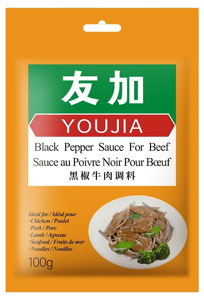 Youjia Sauce Au Poivre Noir Pour Bœuf