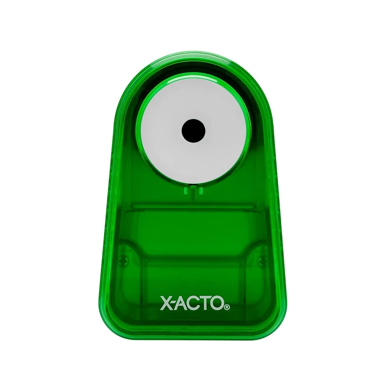 X-ACTO Mighty Mite Electric Pencil Sharpener, Portable/Battery-Operated, Colour Received May Vary