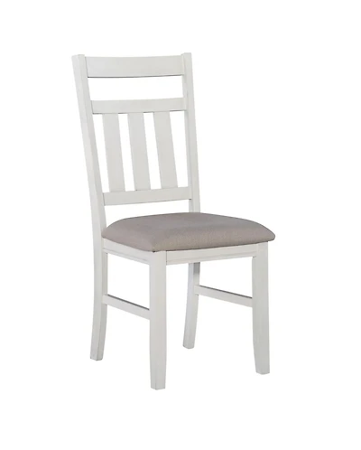 Padilla Side Chair, White (Set of 2)