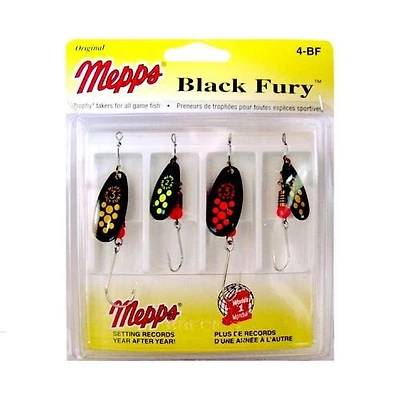 Mepps Truite Kit 4-Packs - Hameçons Single Siwash Kits de Leurres (kits vendus séparément)