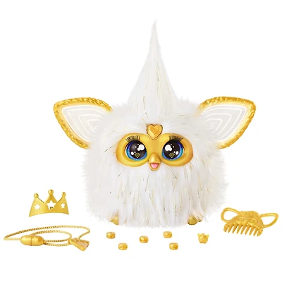 Furby Gold Glam Interactive Plush Toy - French Version