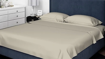 Ensemble de draps Johnson Home 600 TC - Draps en coton tissé