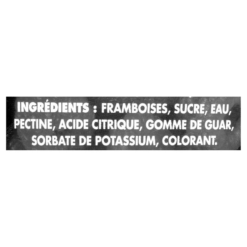 Double Fruit Légère tartinade de framboises 500mL