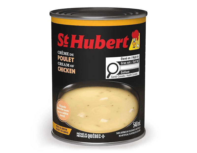 St-Hubert Soupe Crème de Poireaux et de Poulet