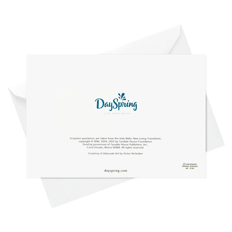 DaySpring Religious Boxed Christmas Cards (Village Church Christmas Blessings), 18 ct.