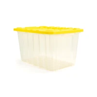 Tuff StoreTM 102L (27 gal.), Heavy Duty - Safety Yellow & Clear