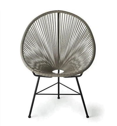 Chaise acapulco Plata Décor Import pour enfants en blanc