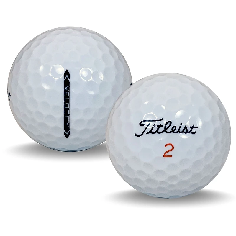 Mulligan - 24 Titleist Velocity 5A Recycled Used Golf Balls, White