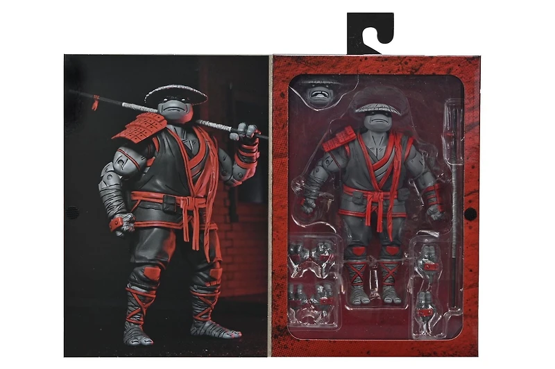 NECA Teenage Mutant Ninja Turtles Nightwatcher: Donatello Action Figure with Extra Hands and Bo Staff (7")