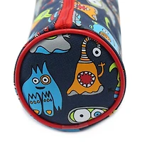 Pen+Gear Étui à crayons tube avec un design de monstres coloré