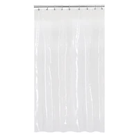 Douche-rideau doublure imperméable en PEVA de poids lourd Mainstays Tailles et couleurs variées