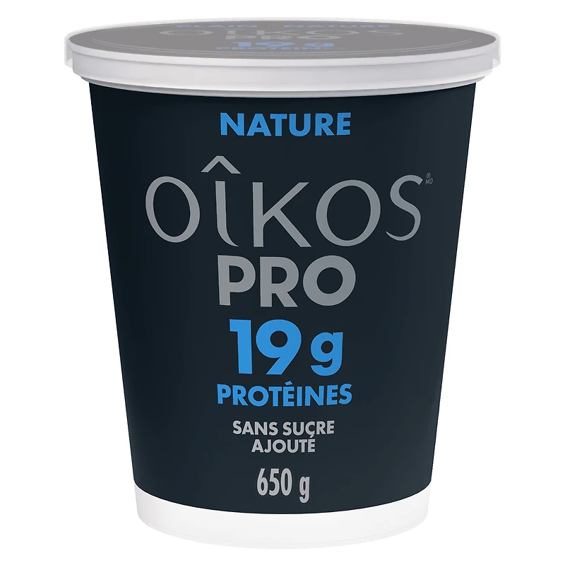 Oikos Pro Yogurt, Plain, High Protein, 650g