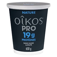 Oikos Pro Yogurt, Plain, High Protein, 650g