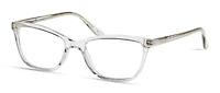 Colour Block Womens Prescription Eyeglasses, Vcwc19, Grey Crystal , 51-17-135